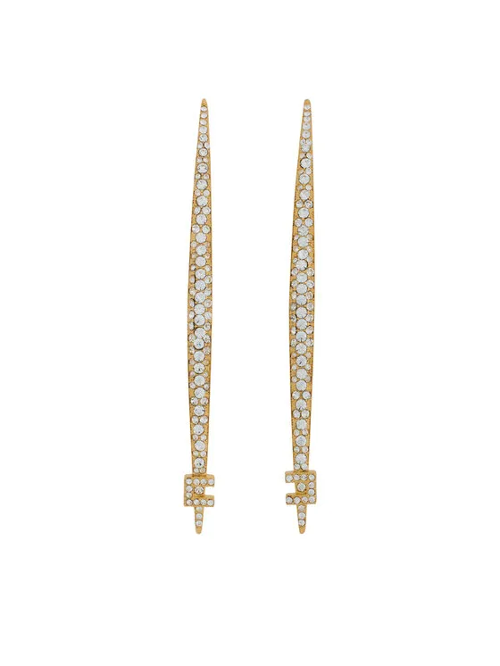 Ohrringe · Goldfarben · Messing