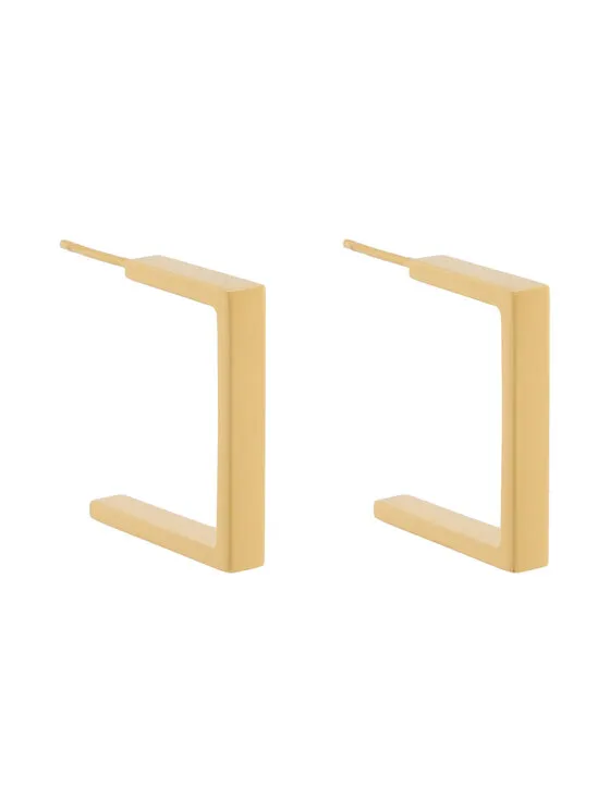 Ohrringe · Goldfarben · Messing