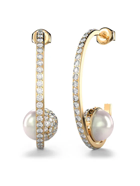 Ohrringe · Goldfarben · Metall