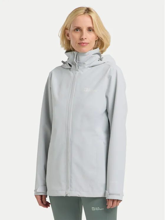 Outdoor-Jacke · Grau