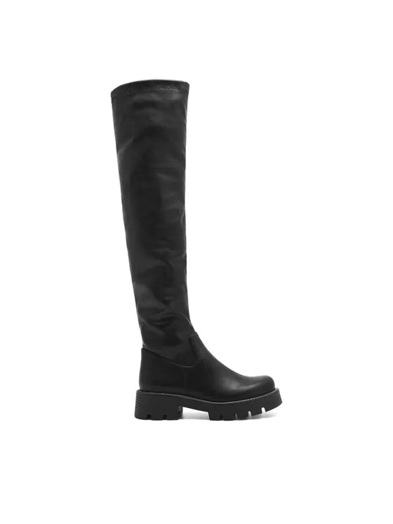 Overknees · Schwarz