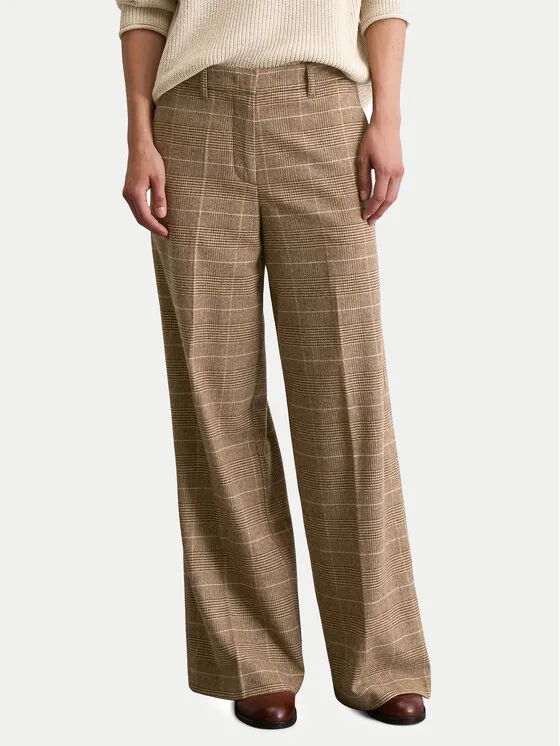 Palazzohose · Beige · Regular Fit