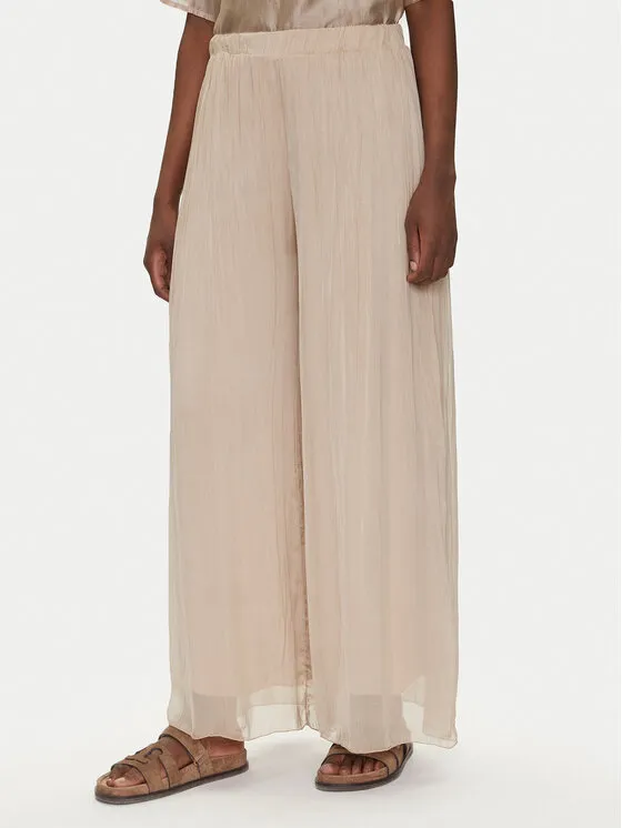 Palazzohose · Beige · Relaxed Fit