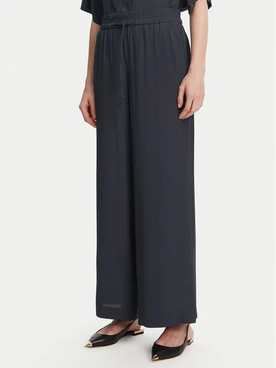 Palazzohose · Dunkelblau · Regular Fit