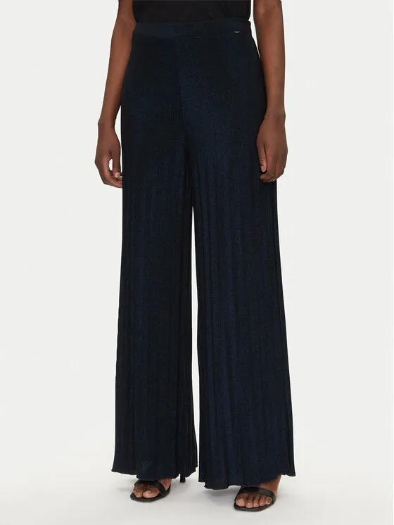 Palazzohose · Dunkelblau · Regular Fit