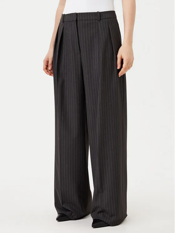 Palazzohose · Grau · Regular Fit