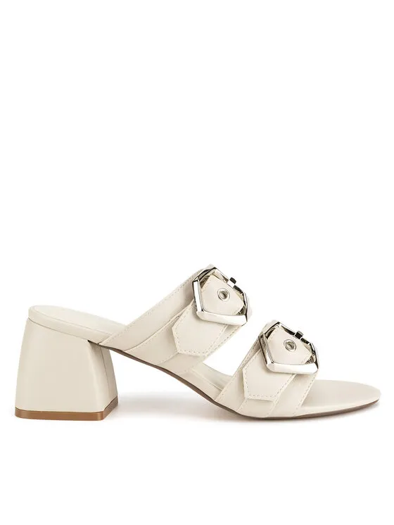 Pantoletten · Beige