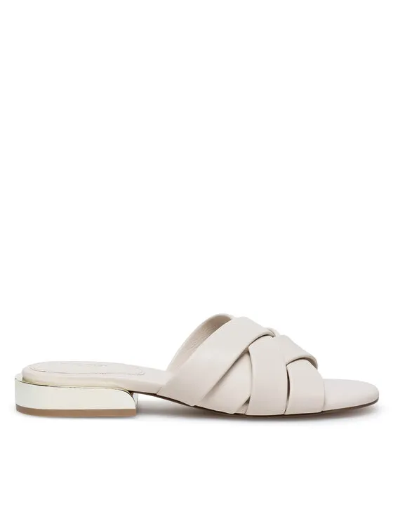 Pantoletten · Beige