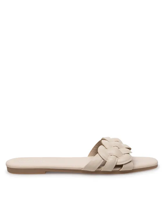Pantoletten · Beige
