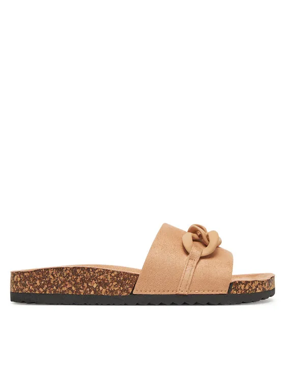 Pantoletten · Beige