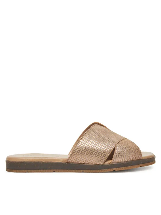 Pantoletten · Beige