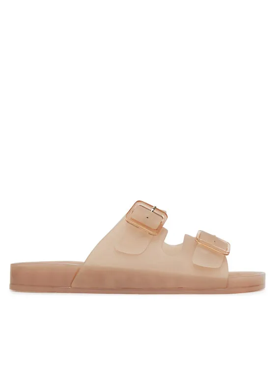 Pantoletten · Beige