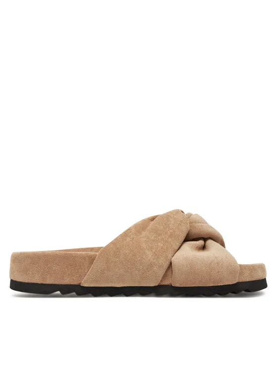 Pantoletten · Beige