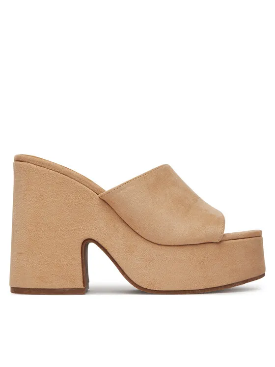 Pantoletten · Beige