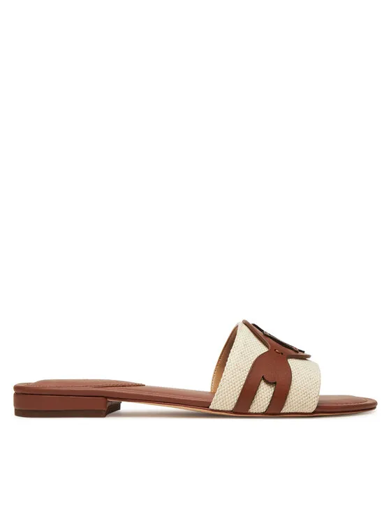 Pantoletten · Beige