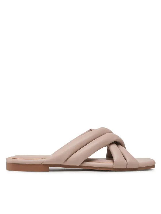 Pantoletten · Beige