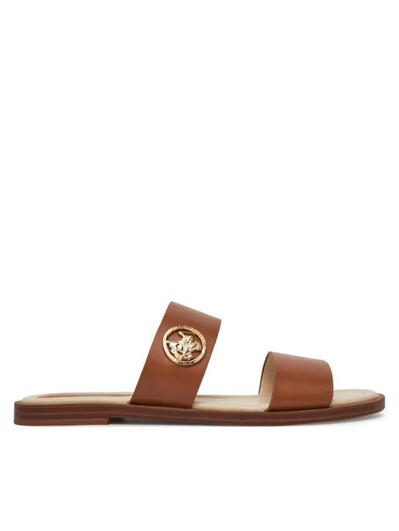 Pantoletten · Braun