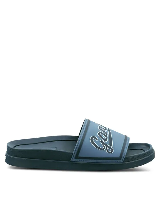 Pantoletten · Dunkelblau