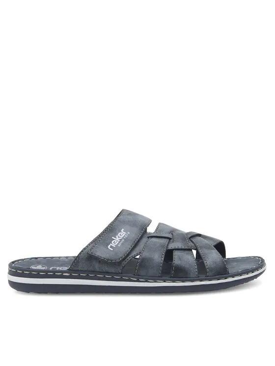 Pantoletten · Dunkelblau