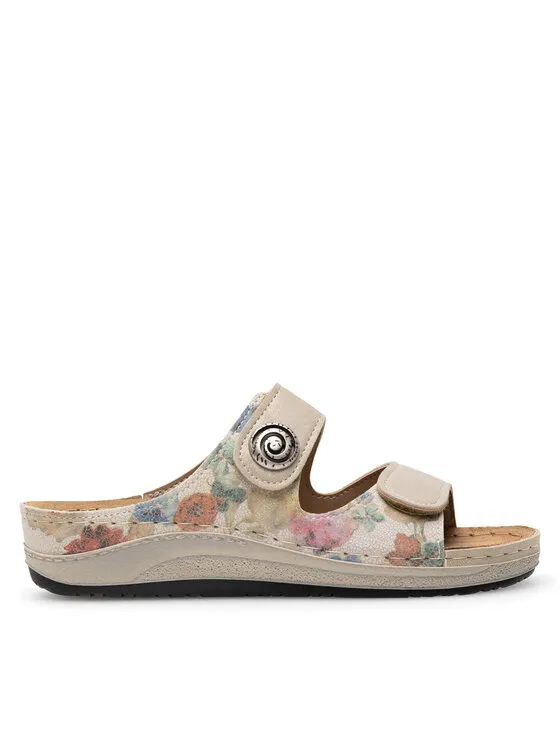 Pantoletten · Goldfarben