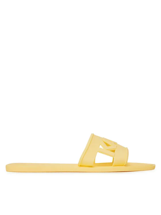 Pantoletten · Goldfarben