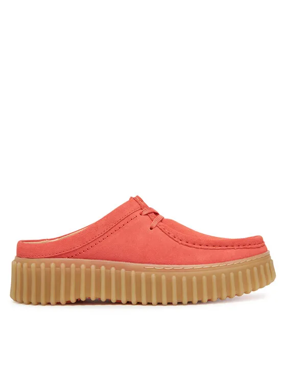 Pantoletten · Korallenfarben