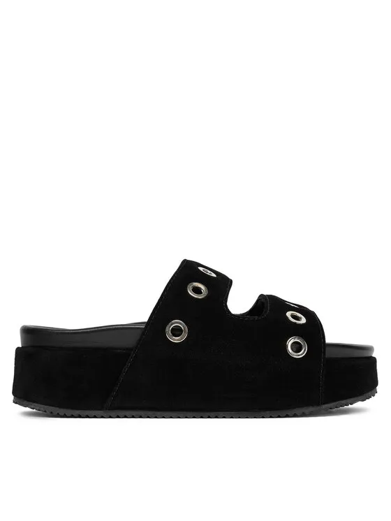 Pantoletten · Schwarz