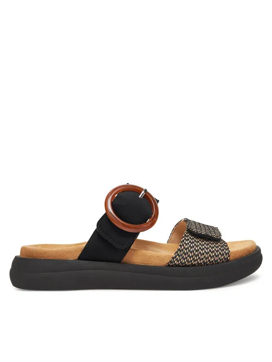 Pantoletten · Schwarz