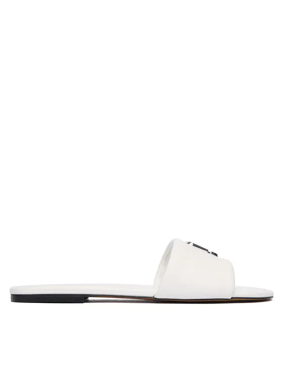 Pantoletten · Weiß