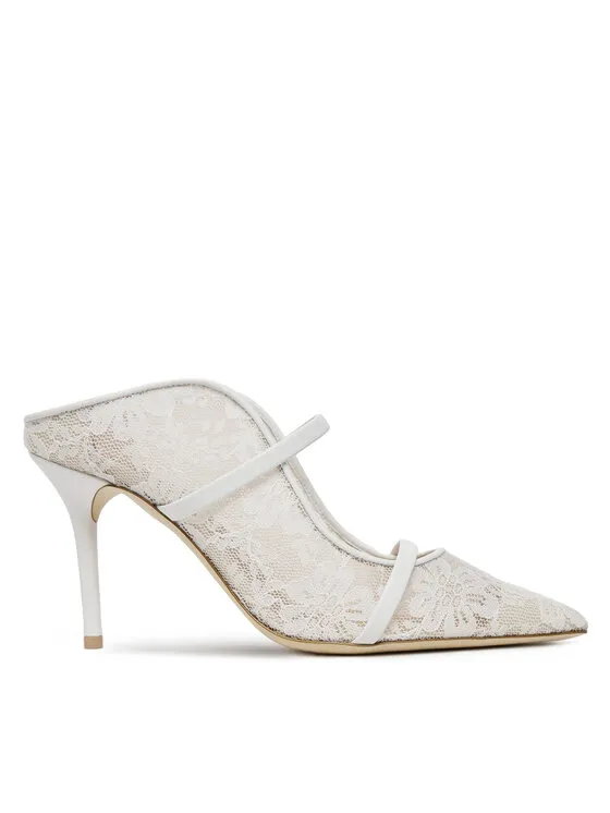 Pantoletten · Weiß