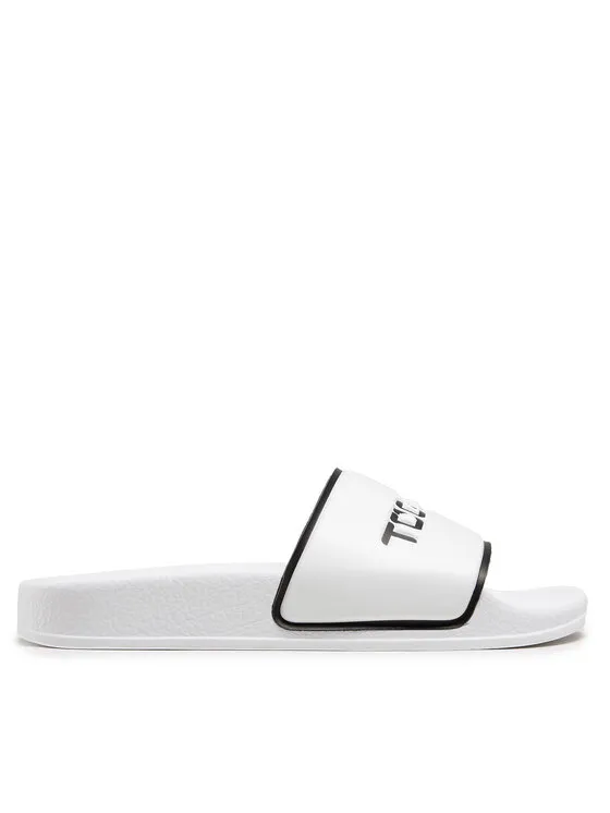 Pantoletten · Weiß