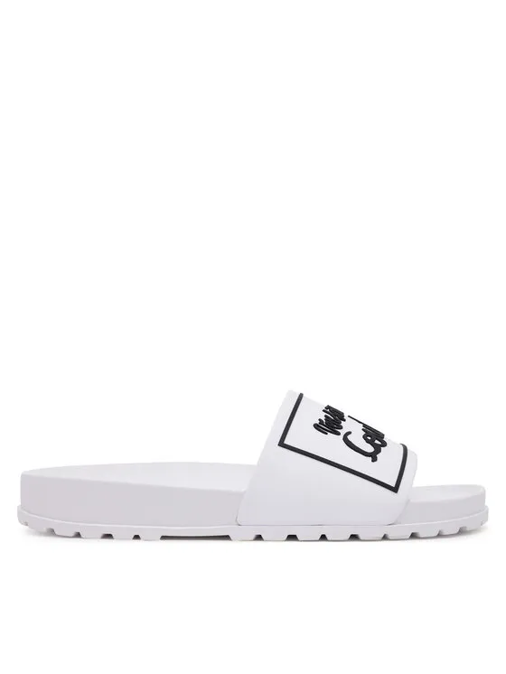 Pantoletten · Weiß