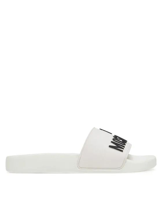 Pantoletten · Weiß