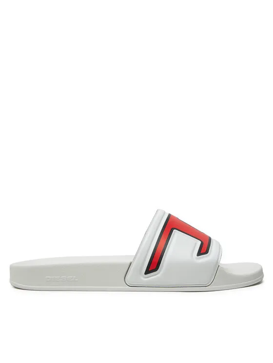 Pantoletten · Weiß