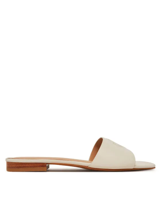 Pantoletten · Weiß