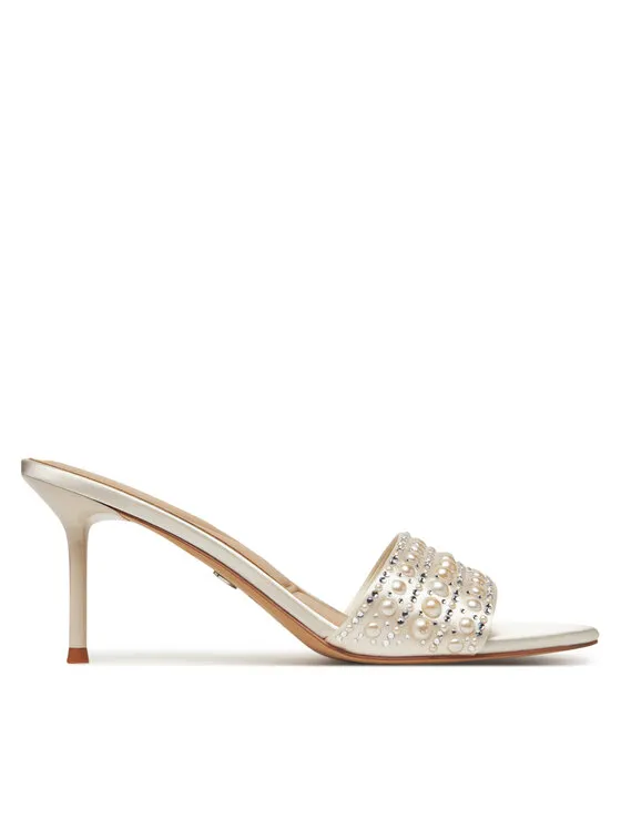 Pantoletten · Weiß