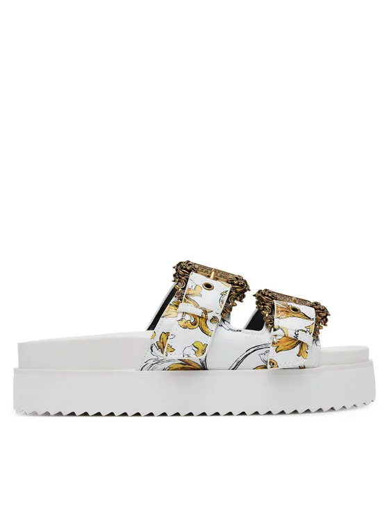 Pantoletten · Weiß