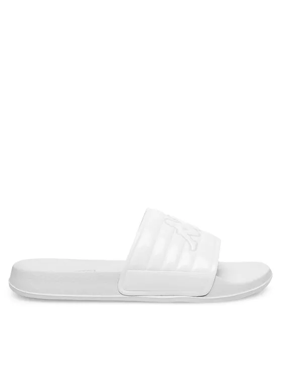 Pantoletten · Weiß