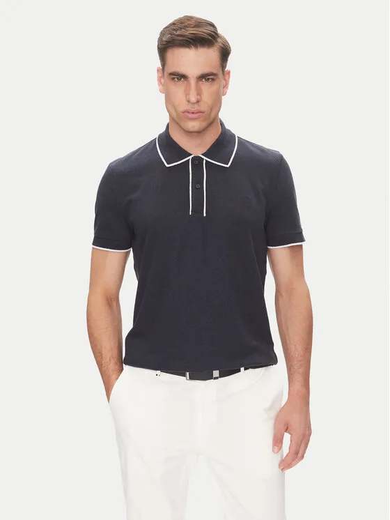 Poloshirt · Dunkelblau