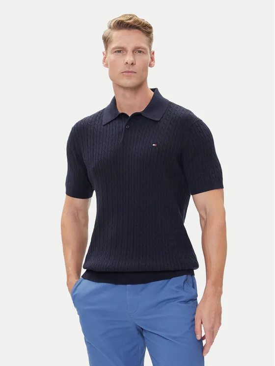Poloshirt · Dunkelblau