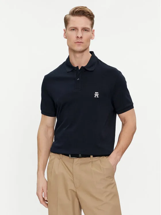 Poloshirt · Dunkelblau