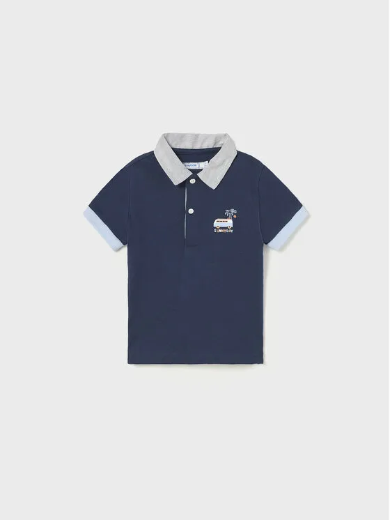 Poloshirt · Dunkelblau