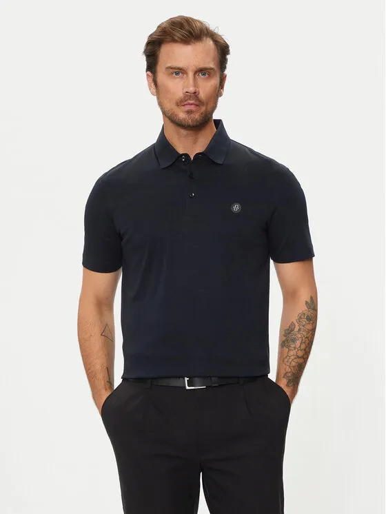Poloshirt · Dunkelblau