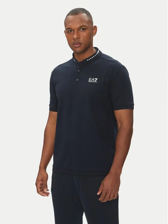 Poloshirt · Dunkelblau