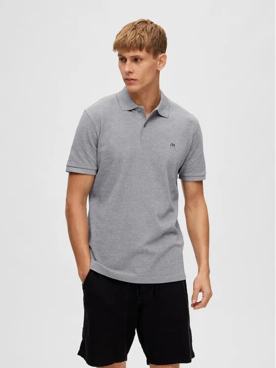 Poloshirt · Grau