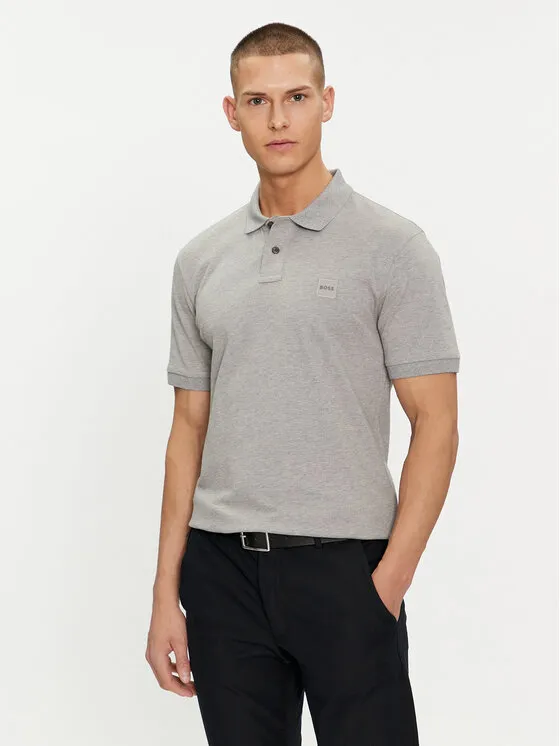 Poloshirt · Grau