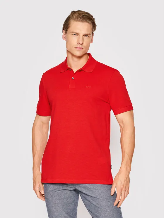 Poloshirt · Rot