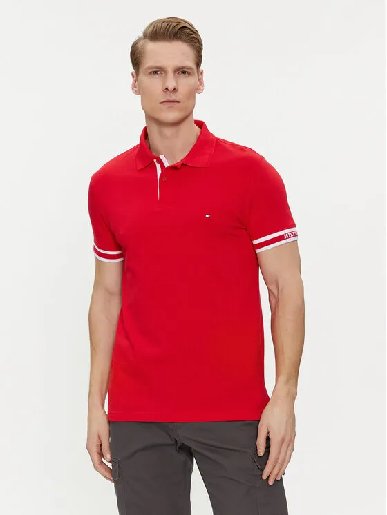 Poloshirt · Rot