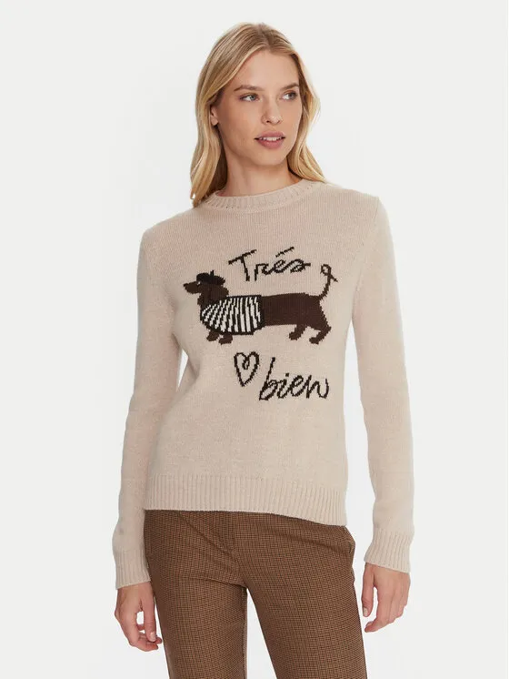 Pullover · Beige · Regular Fit