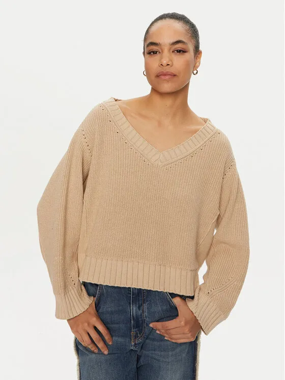 Pullover · Beige · Regular Fit